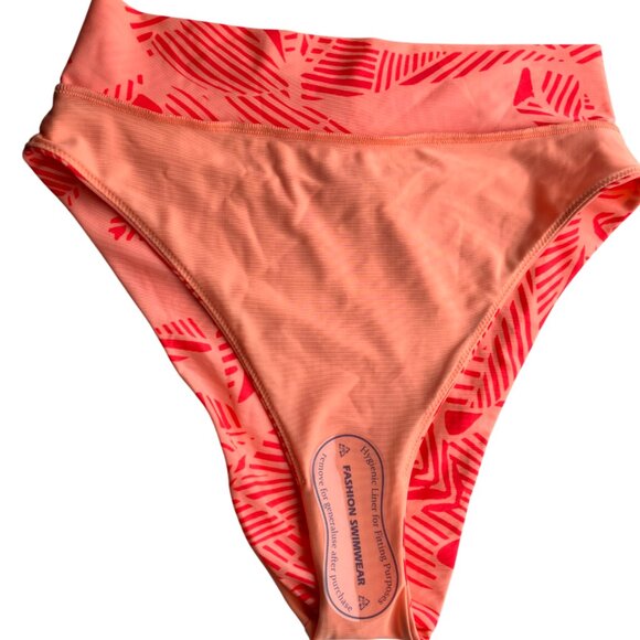Aerie size L swim bikini bottom high cut cheeky LARGE - Picture 3 of 5